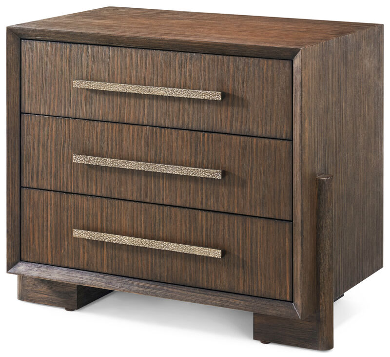 Urbane 3 Drawer Nightstand image number 1